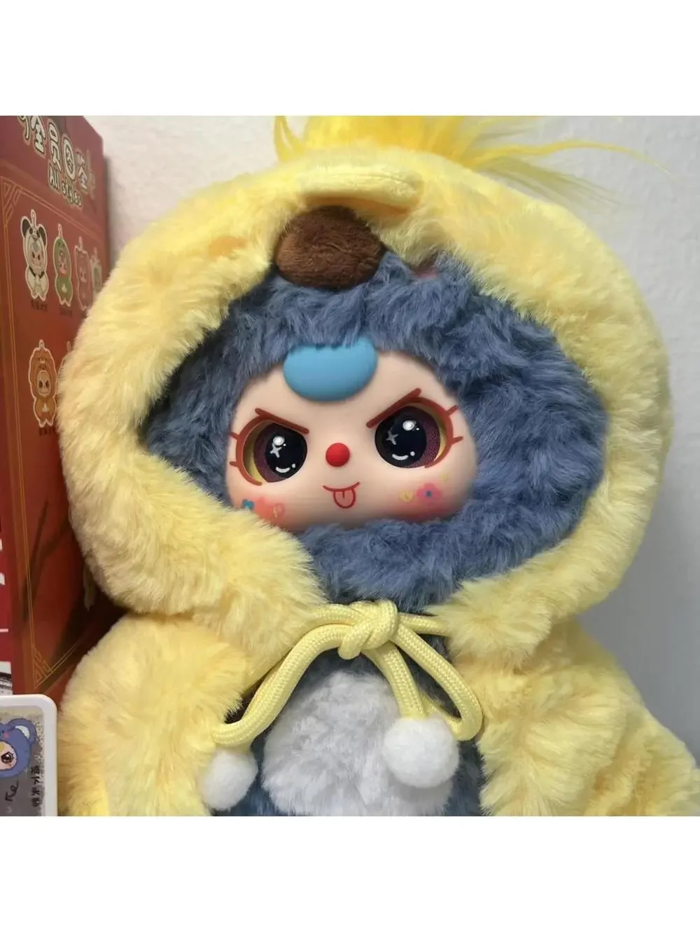 Baby Three I'm Not A Warrior Plush Series Blind Box Duck Warrior Special Eyes
